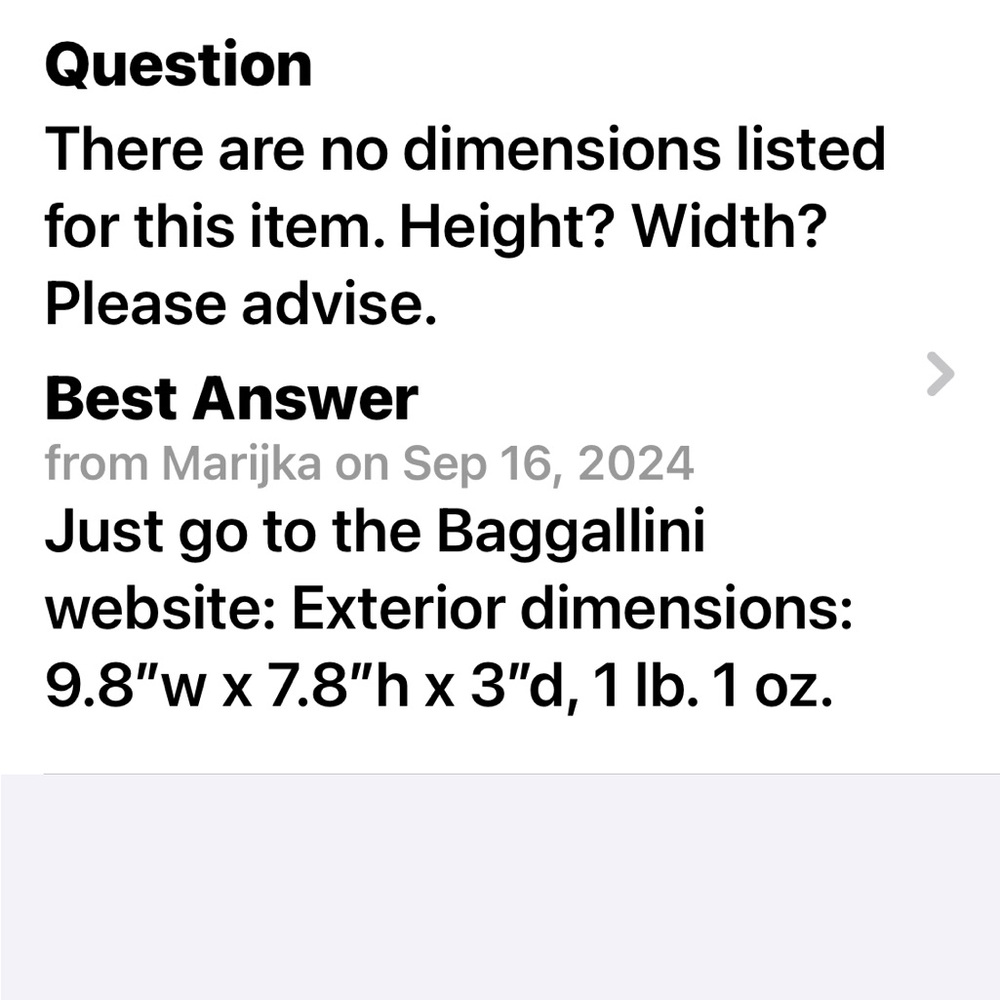 Baggallini bag